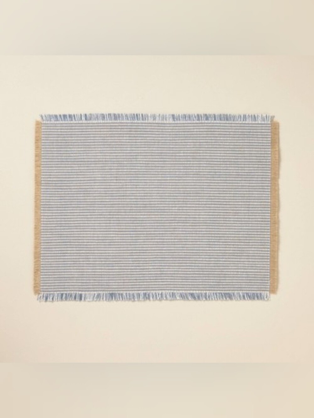 Hearth & Hand With Magnolia Placemat Navy Stripe Set Of 4